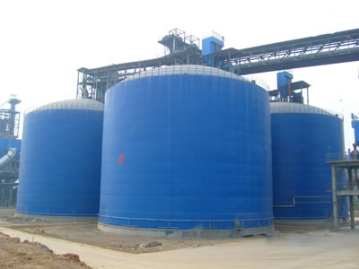 弥勒水泥钢板库改造