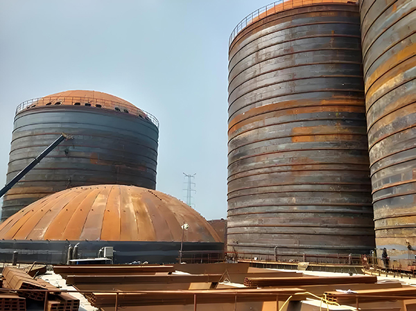 弥勒焦粉钢板仓